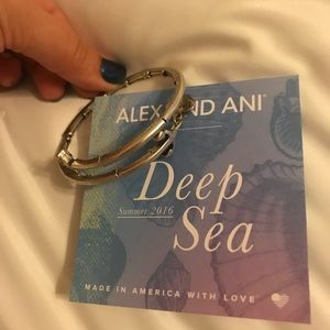 Alex and Ani Deep Blue Sea Anchor Bracelet